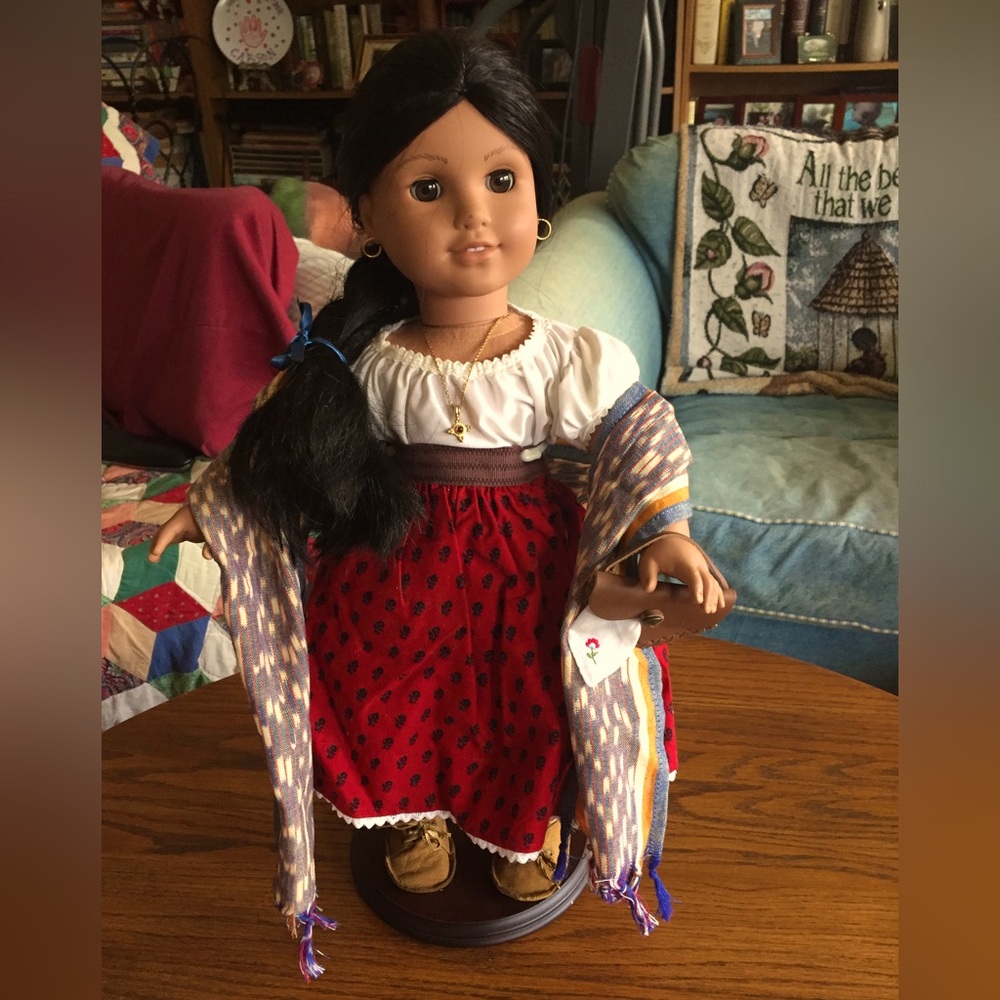 STAMPED Pleasant Company Josefina American Girl doll 1 owner excellent condition